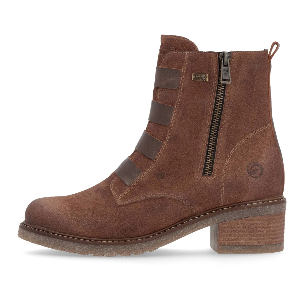 detail Dámska členková obuv REMONTE D1A76-20 hnedá W4