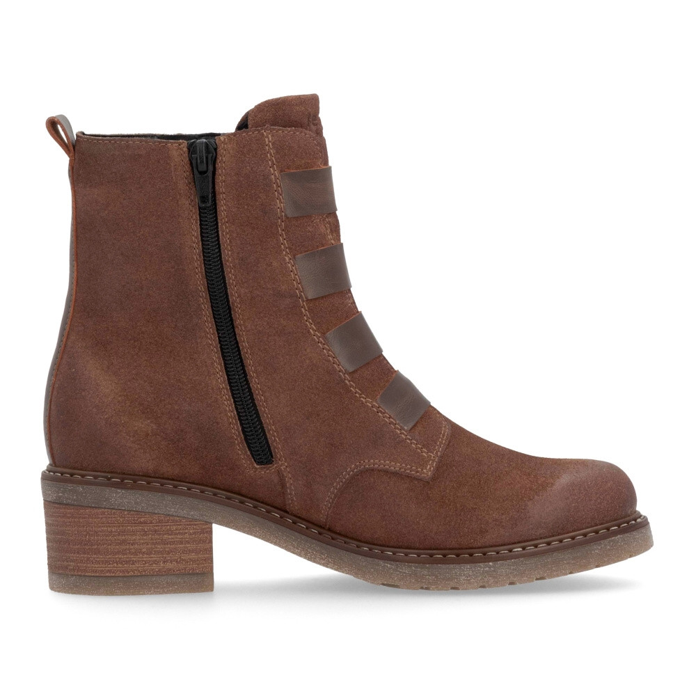 detail Dámska členková obuv REMONTE D1A76-20 hnedá W4