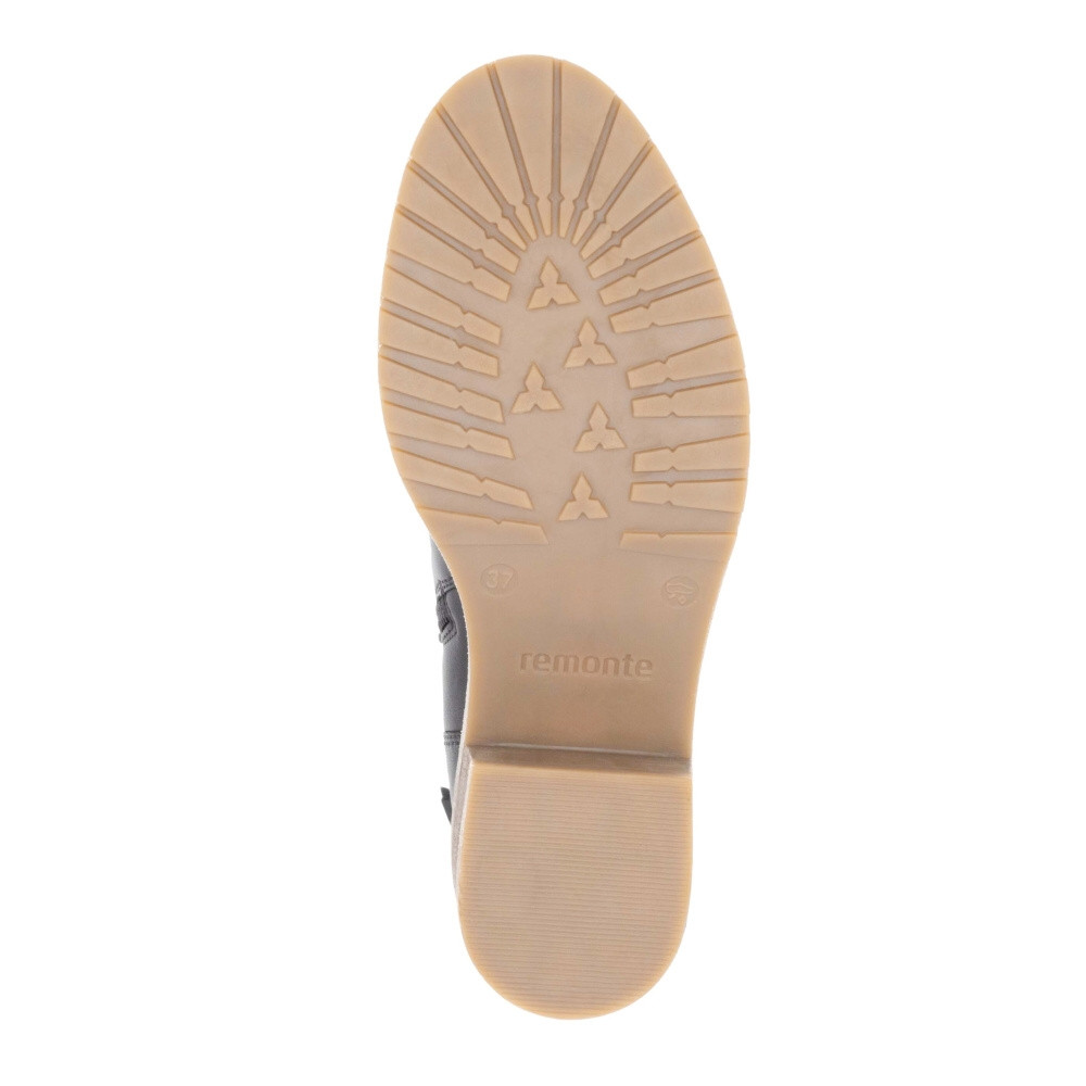 detail Dámská kotníková obuv REMONTE D1A78-00 černá W4