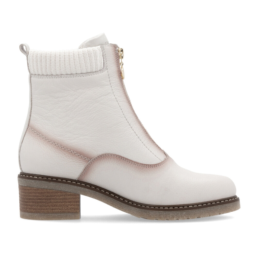 detail Dámská kotníková obuv REMONTE D1A80-80 béžová W4