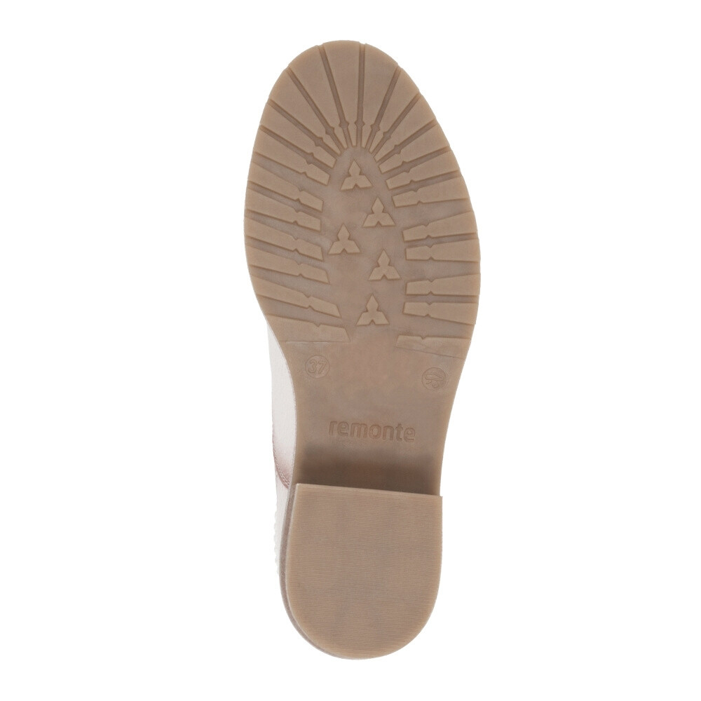 detail Dámská kotníková obuv REMONTE D1A80-80 béžová W4