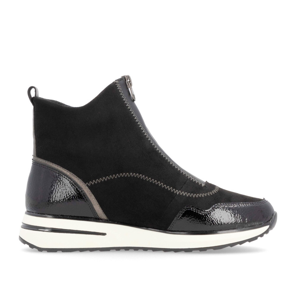 detail Dámska členková obuv REMONTE D1G70-03 čierna W4