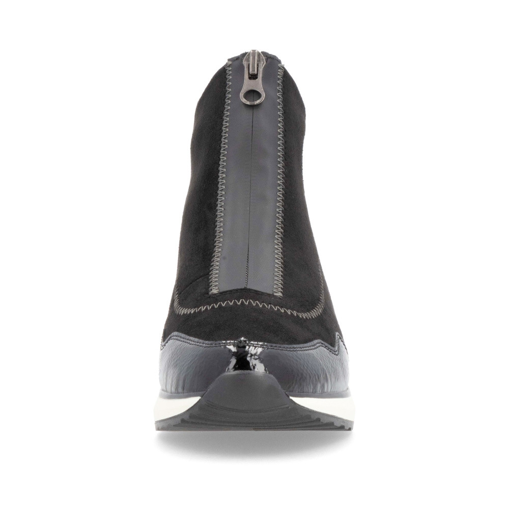 detail Dámska členková obuv REMONTE D1G70-03 čierna W4