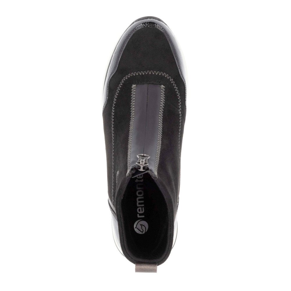 detail Dámska členková obuv REMONTE D1G70-03 čierna W4