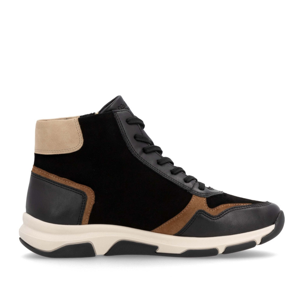 detail Dámská kotníková obuv REMONTE D1S70-03 černá W4