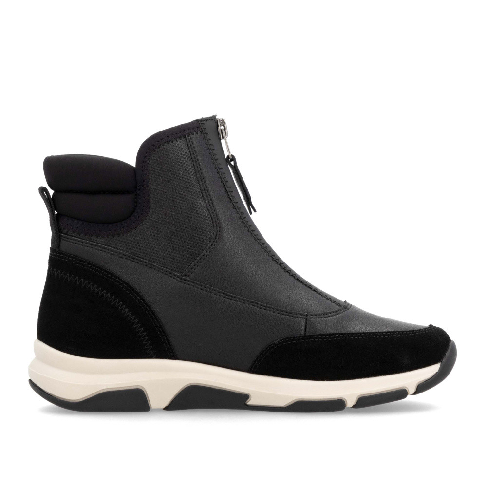 detail Dámská kotníková obuv REMONTE D1S72-02 černá W4