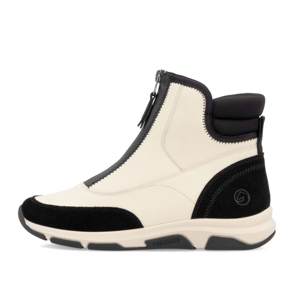 detail Dámská kotníková obuv REMONTE D1S72-60 béžová W4