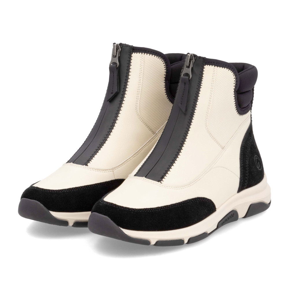 detail Dámská kotníková obuv REMONTE D1S72-60 béžová W4