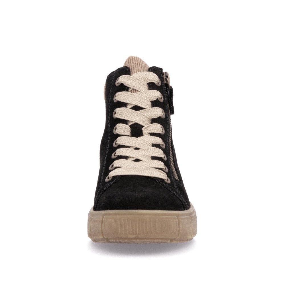 detail Dámska členková obuv REMONTE D1T70-03 čierna W4