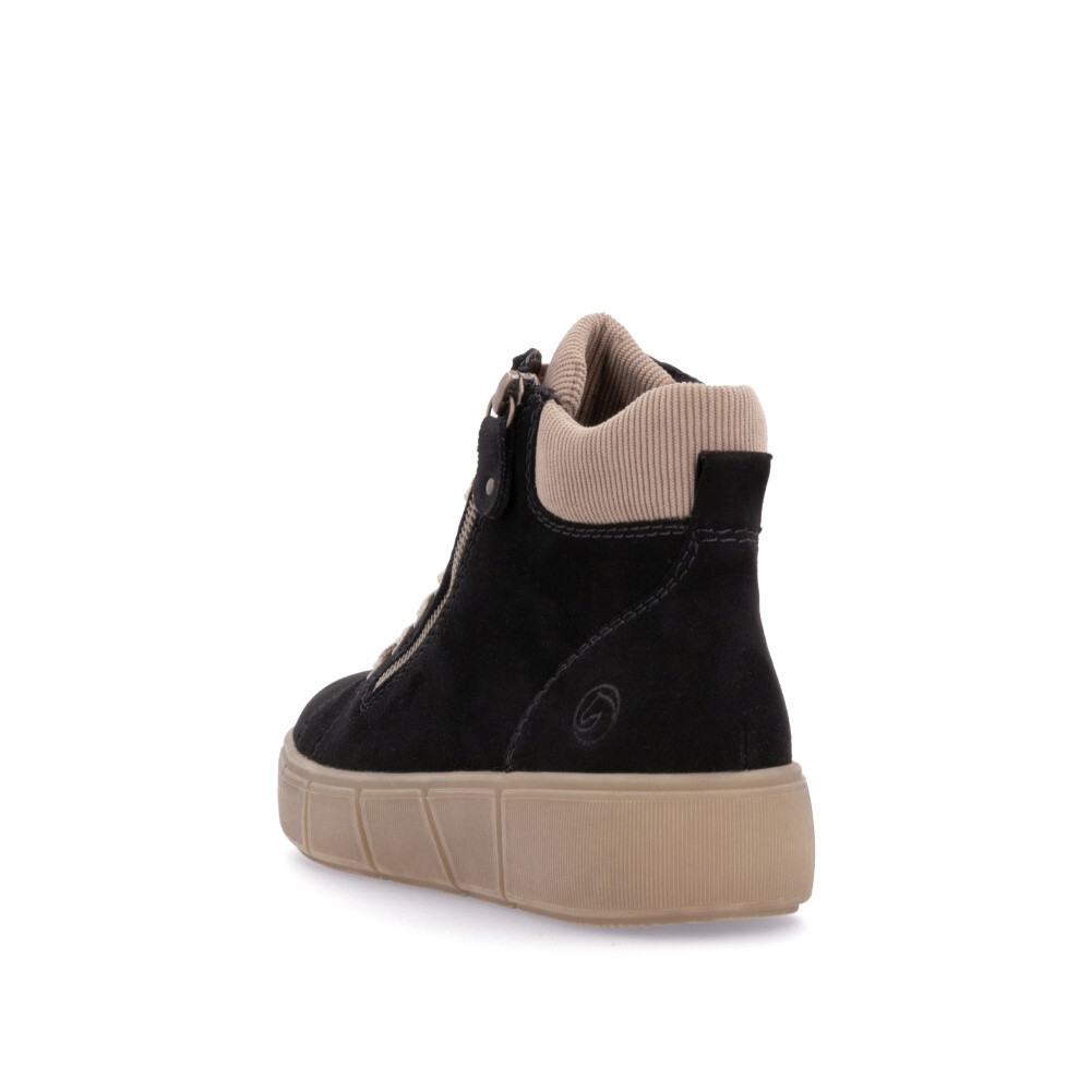 detail Dámska členková obuv REMONTE D1T70-03 čierna W4