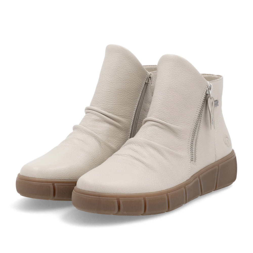 detail Dámská kotníková obuv REMONTE D1T73-60 béžová W4