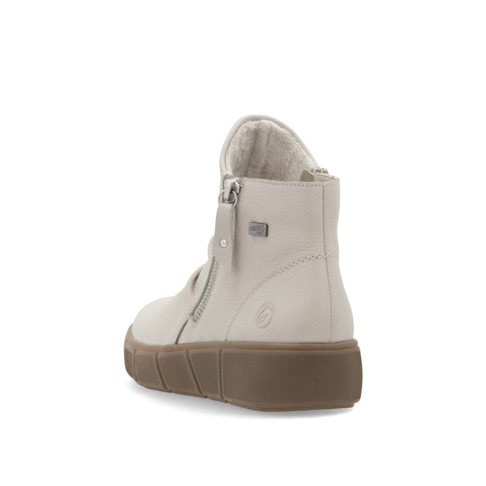 detail Dámská kotníková obuv REMONTE D1T73-60 béžová W4