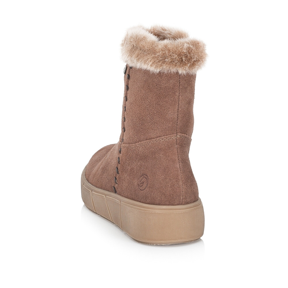 detail Dámská kotníková obuv REMONTE D1T75-20 hnědá W4