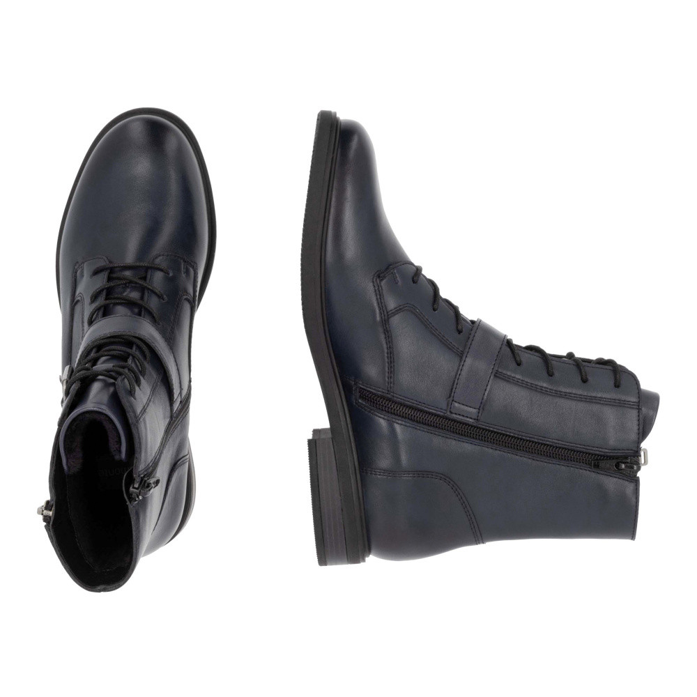 detail Dámská kotníková obuv REMONTE D1U70-14 modrá W4