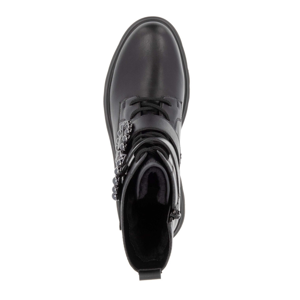 detail Dámská kotníková obuv REMONTE D1W70-00 černá W4