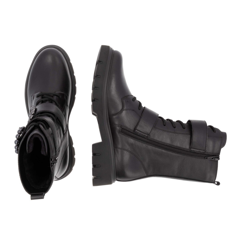 detail Dámská kotníková obuv REMONTE D1W70-00 černá W4