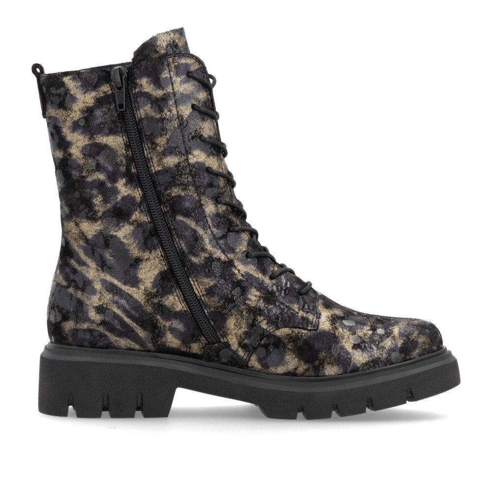 detail Dámská kotníková obuv REMONTE D1W72-03 černá W4