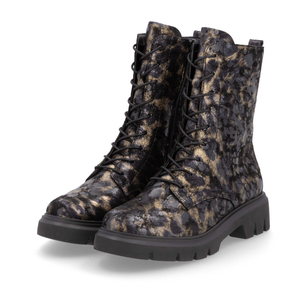 detail Dámská kotníková obuv REMONTE D1W72-03 černá W4