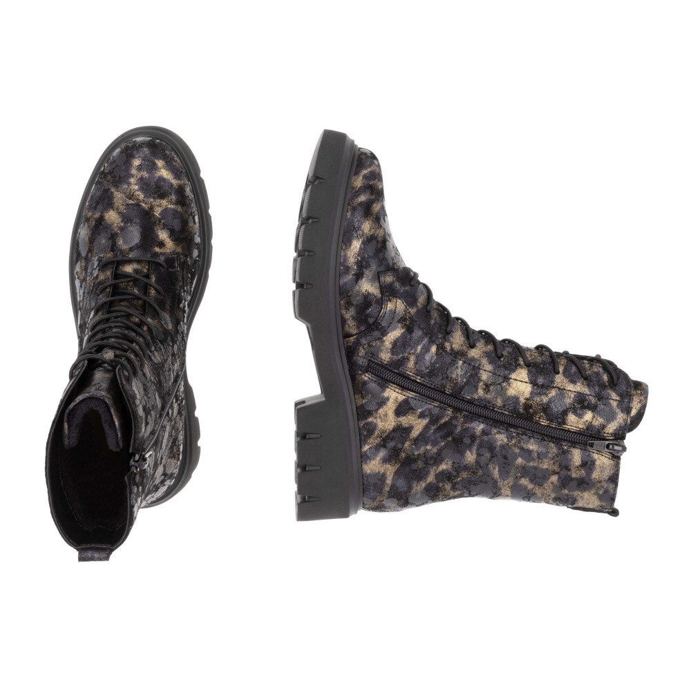 detail Dámská kotníková obuv REMONTE D1W72-03 černá W4