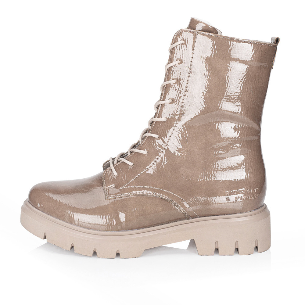 detail Dámská kotníková obuv REMONTE D1W72-64 béžová W4