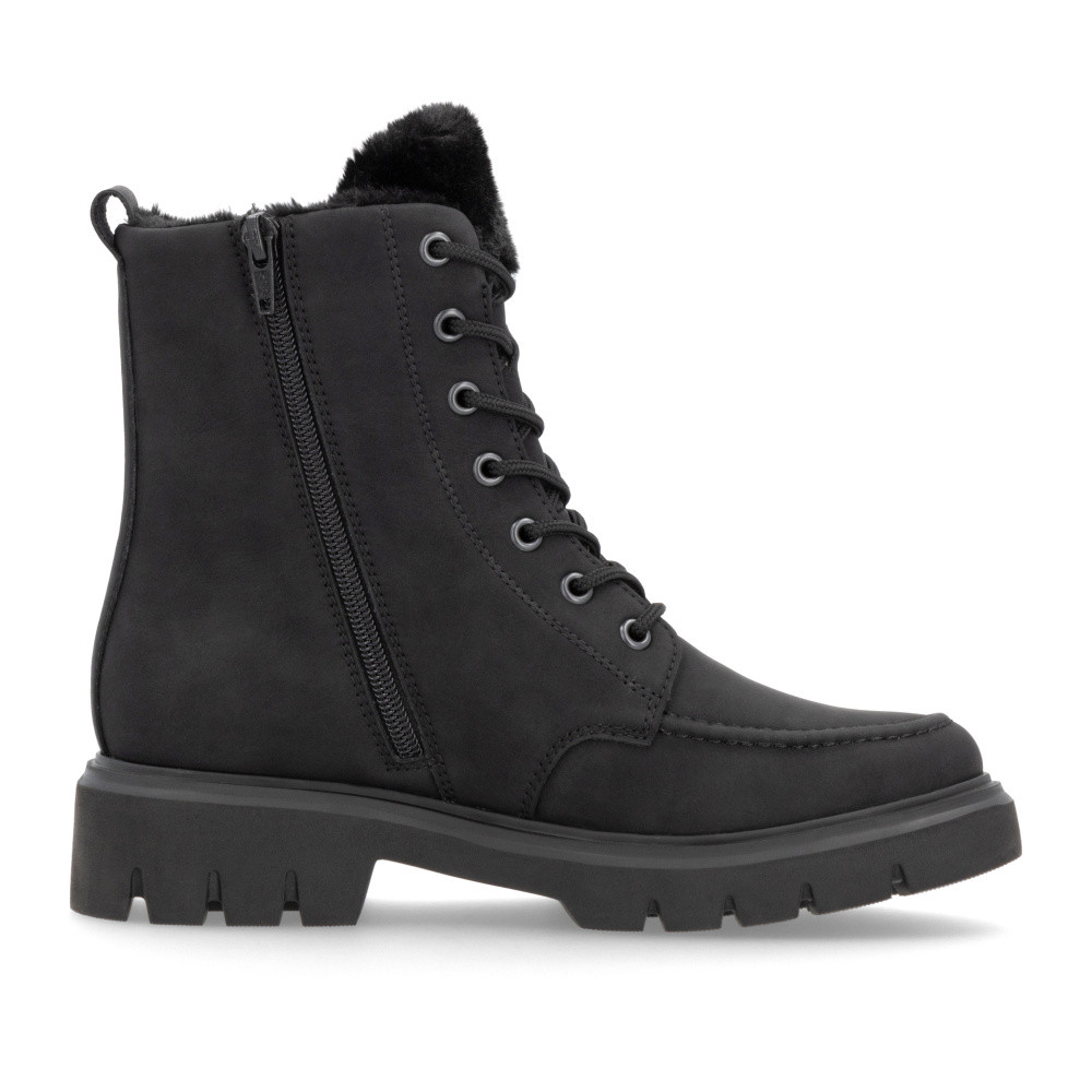 detail Dámská kotníková obuv REMONTE D1W75-02 černá W4