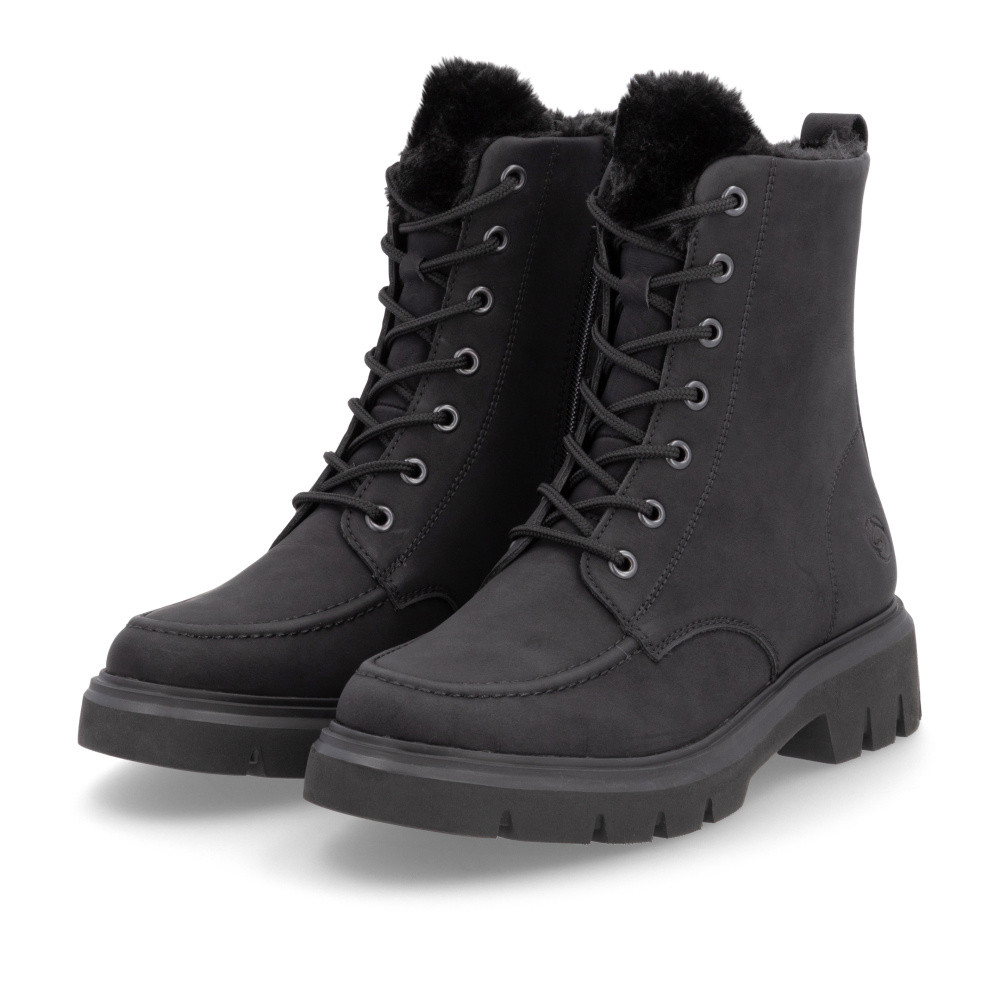 detail Dámská kotníková obuv REMONTE D1W75-02 černá W4