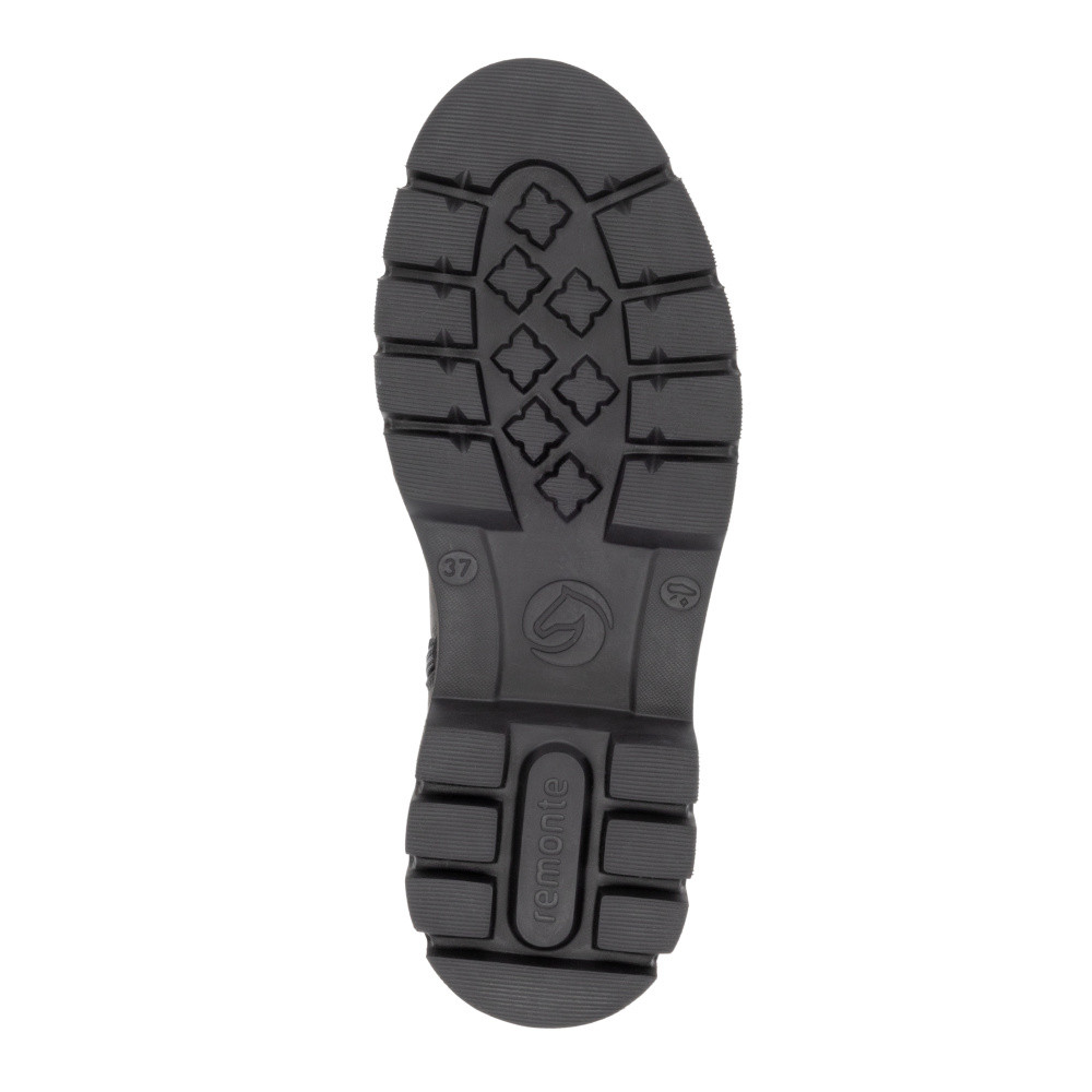 detail Dámská kotníková obuv REMONTE D1W75-02 černá W4