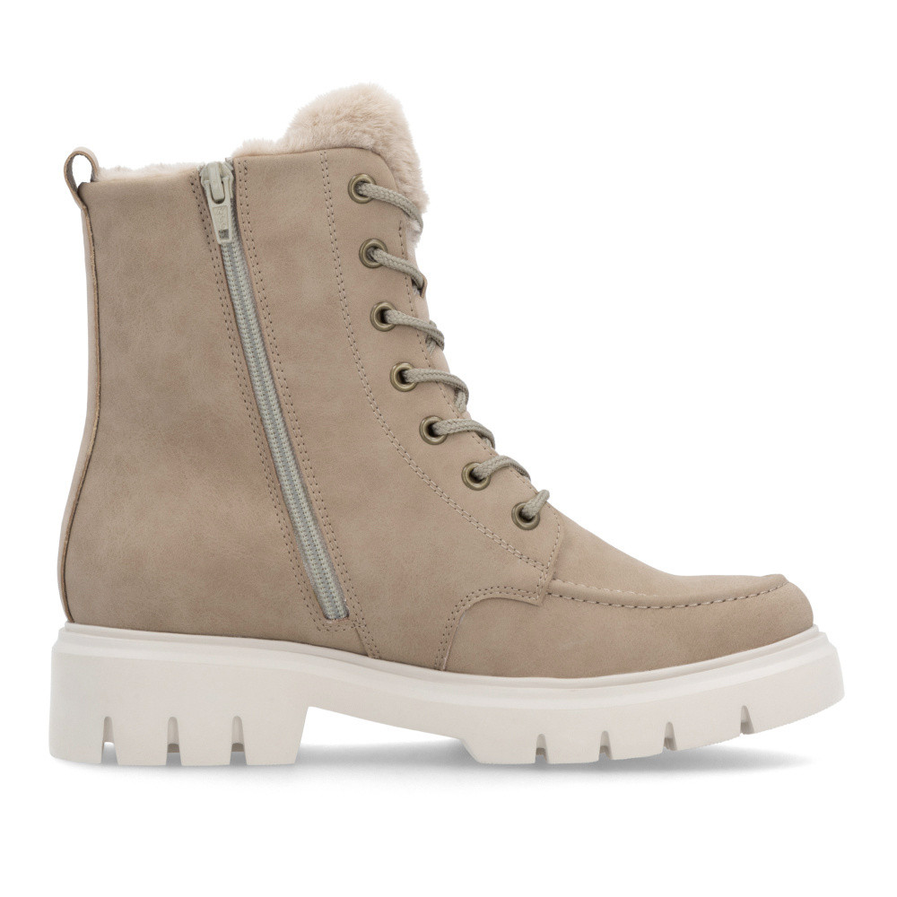 detail Dámská kotníková obuv REMONTE D1W75-20 béžová W4