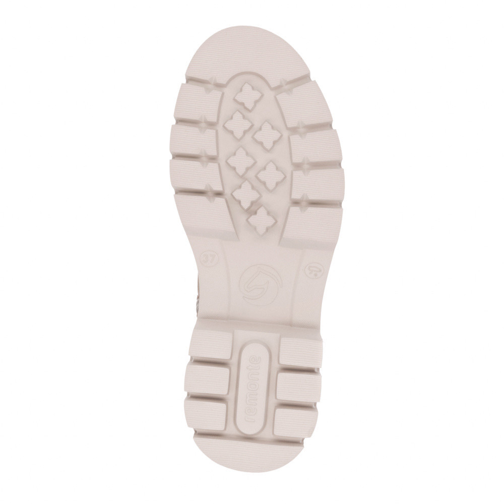 detail Dámská kotníková obuv REMONTE D1W75-20 béžová W4