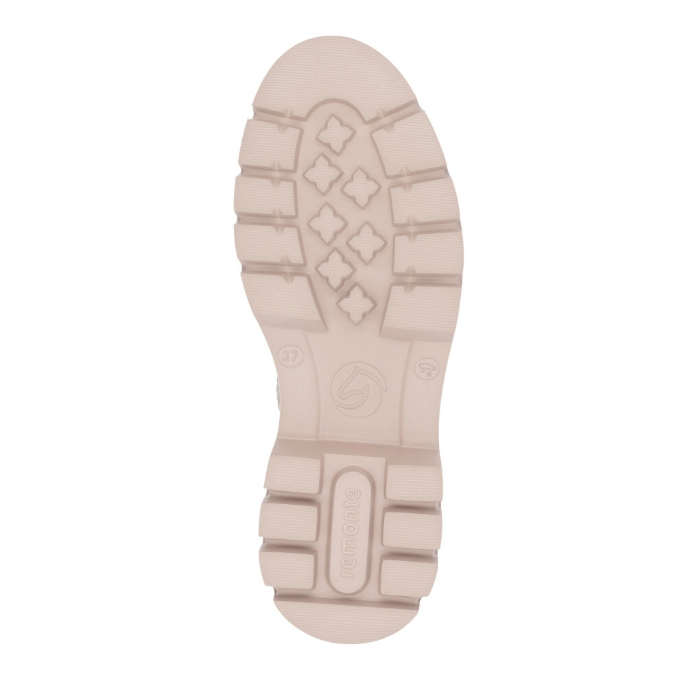 detail Dámská kotníková obuv REMONTE D1W76-20 béžová W4