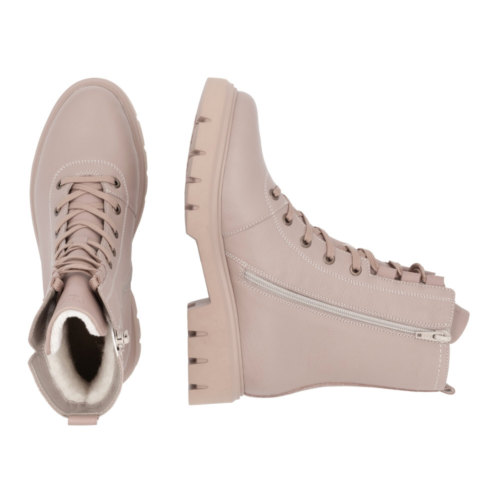 detail Dámská kotníková obuv REMONTE D1W76-20 béžová W4