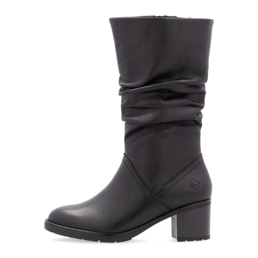 detail Dámské kozačky REMONTE D2A70-00 černá W4