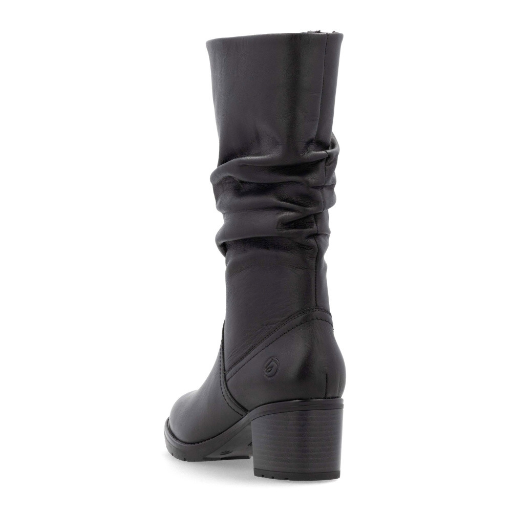 detail Dámské kozačky REMONTE D2A70-00 černá W4