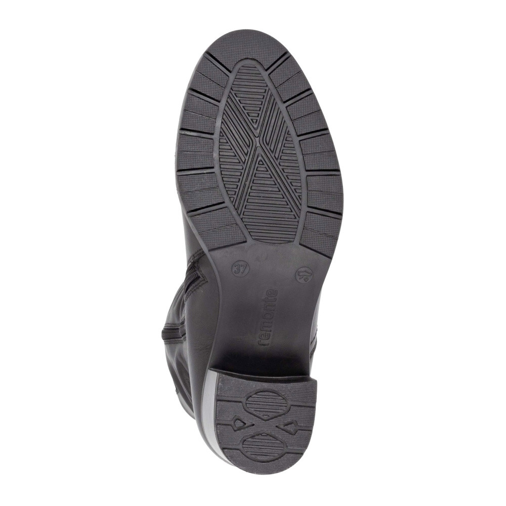 detail Dámské kozačky REMONTE D2A70-00 černá W4