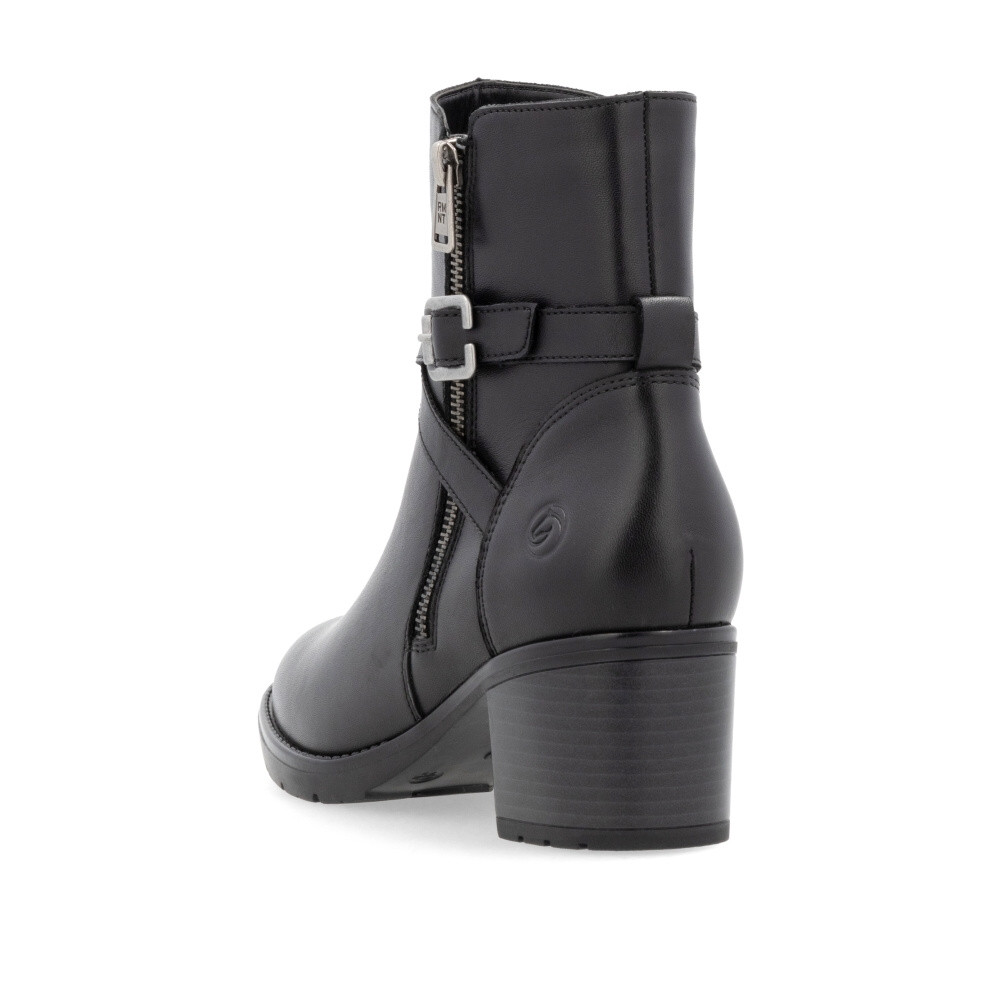 detail Dámská kotníková obuv REMONTE D2A72-00 černá W4