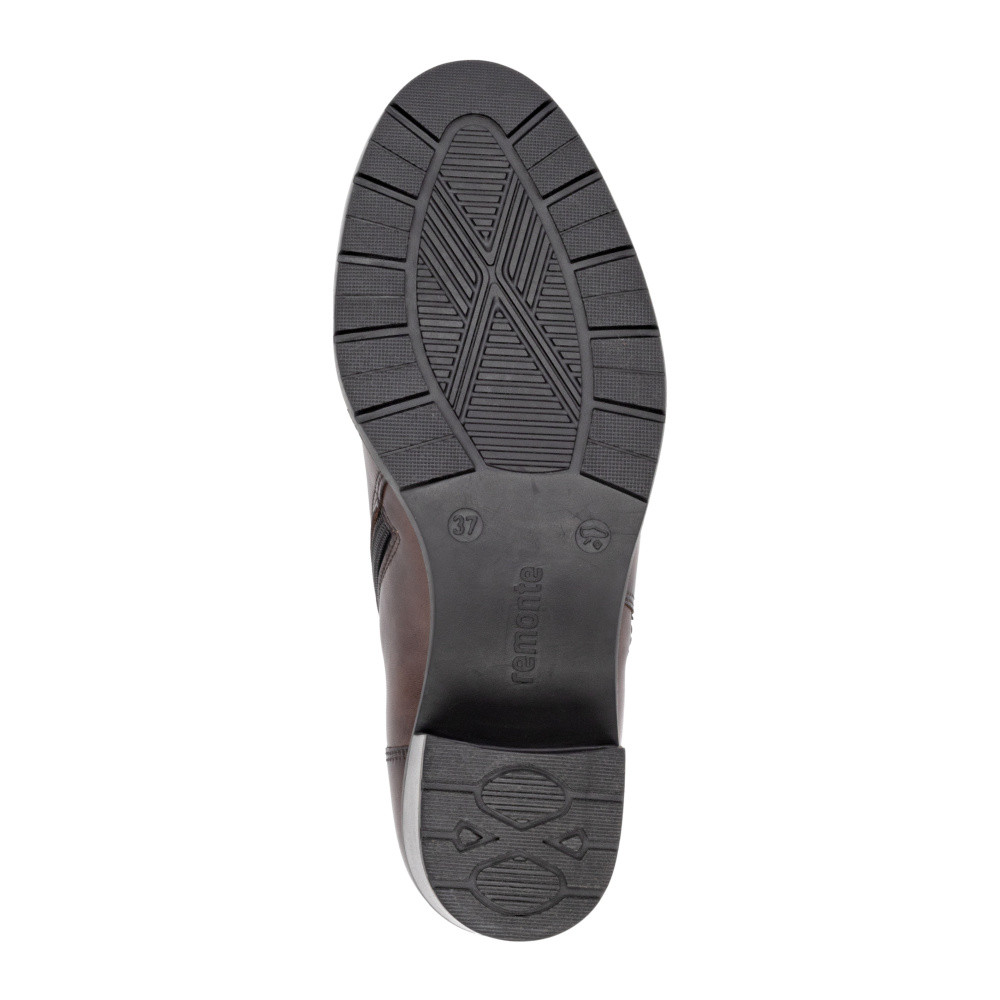 detail Dámská kotníková obuv REMONTE D2A72-25 hnědá W4