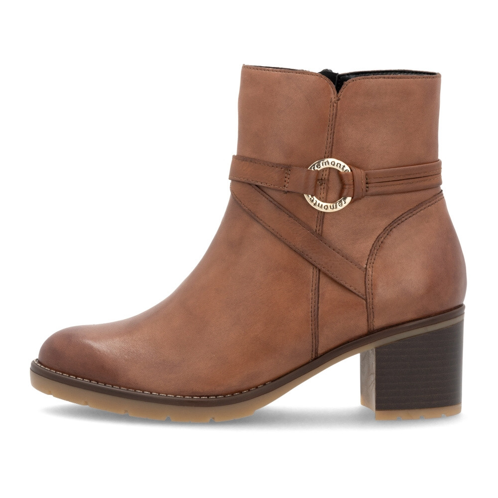 detail Dámská kotníková obuv REMONTE D2A73-24 hnědá W4