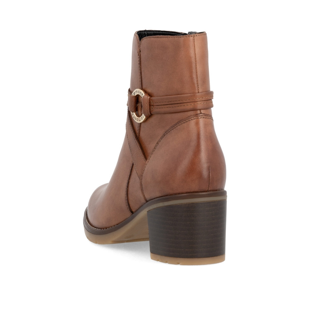 detail Dámská kotníková obuv REMONTE D2A73-24 hnědá W4