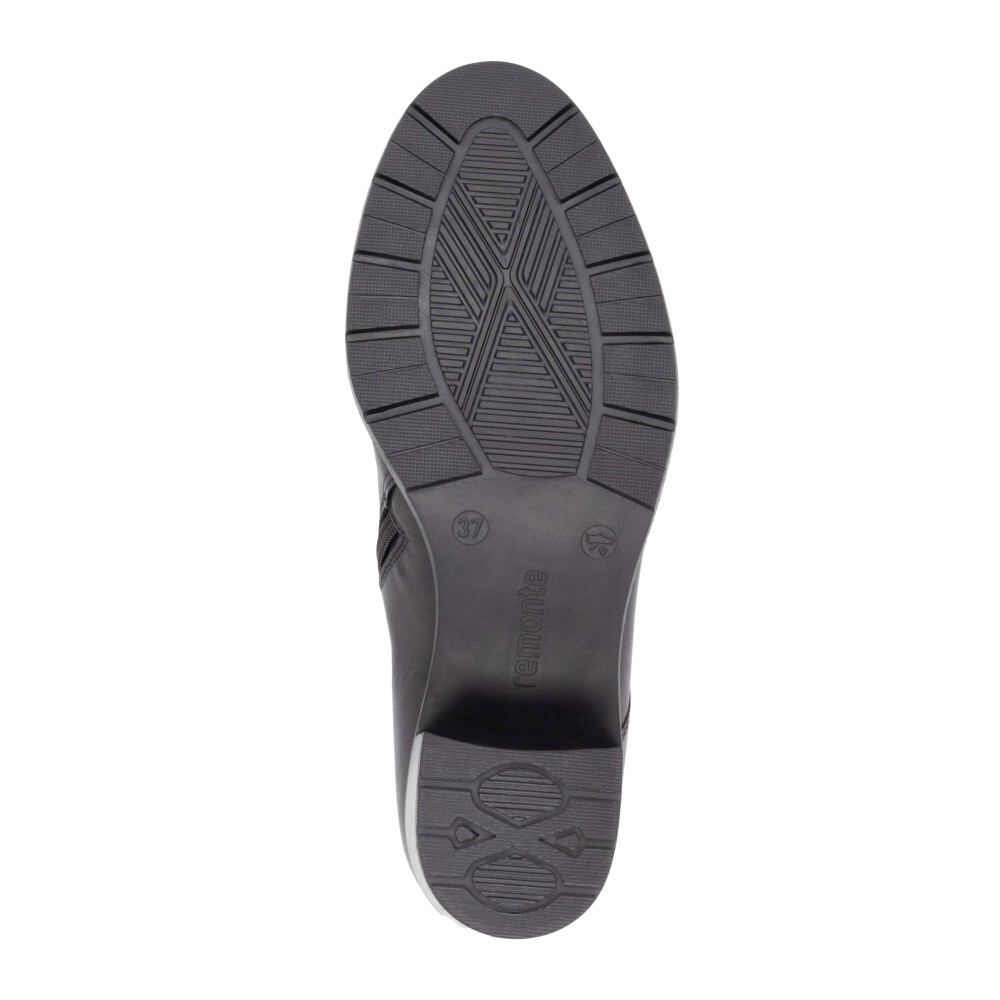 detail Dámská kotníková obuv REMONTE D2A74-00 černá W4