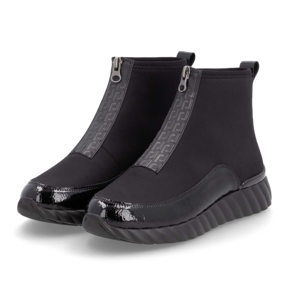 detail Dámská kotníková obuv REMONTE D5983-03 černá W4