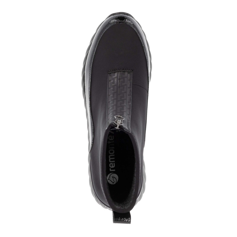 detail Dámská kotníková obuv REMONTE D5983-03 černá W4