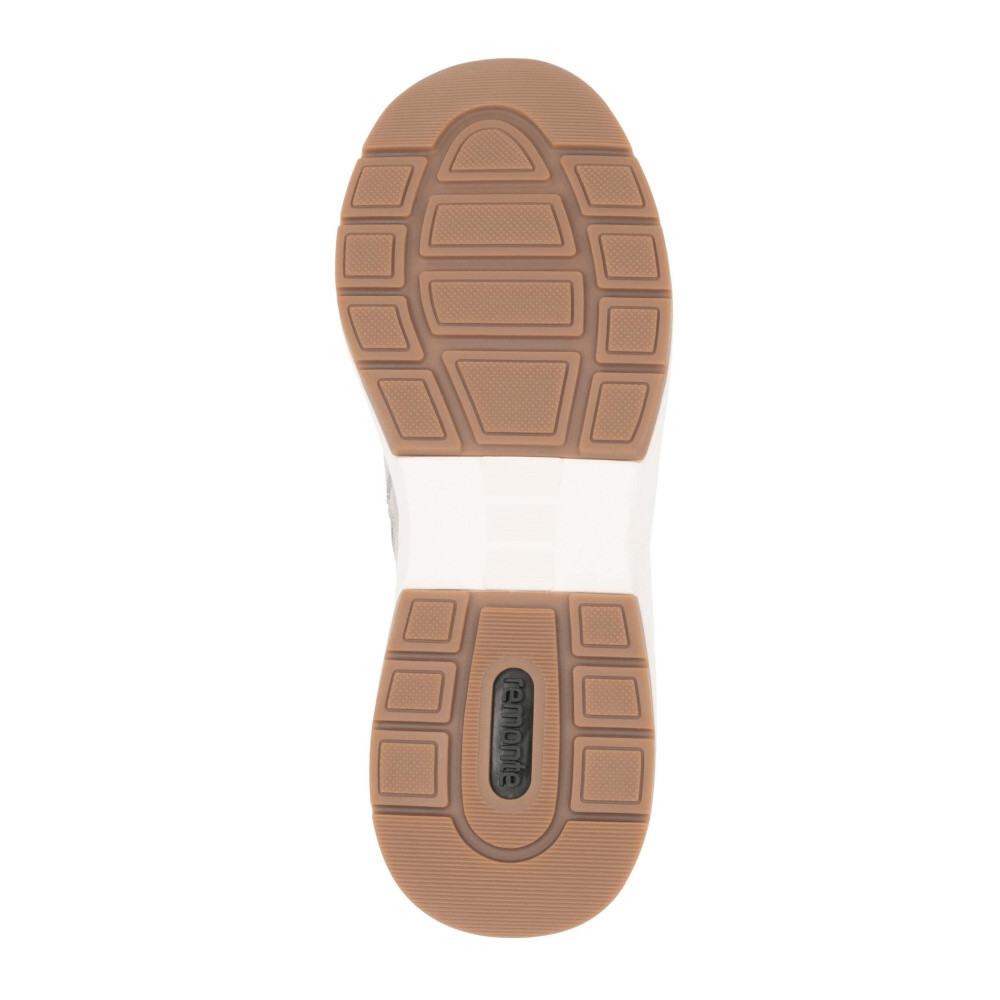 detail Dámská kotníková obuv REMONTE D6683-60 béžová W4