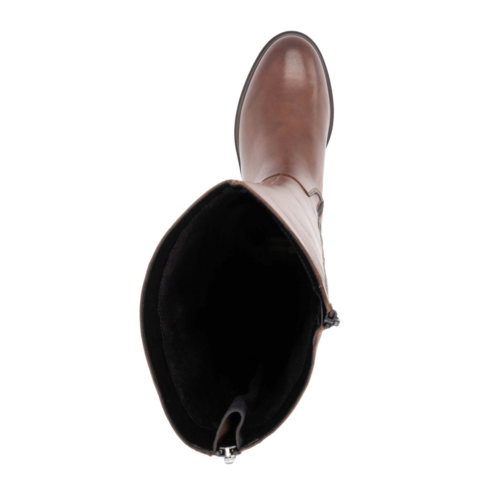 detail Dámské kozačky REMONTE D8391-22 hnědá W4