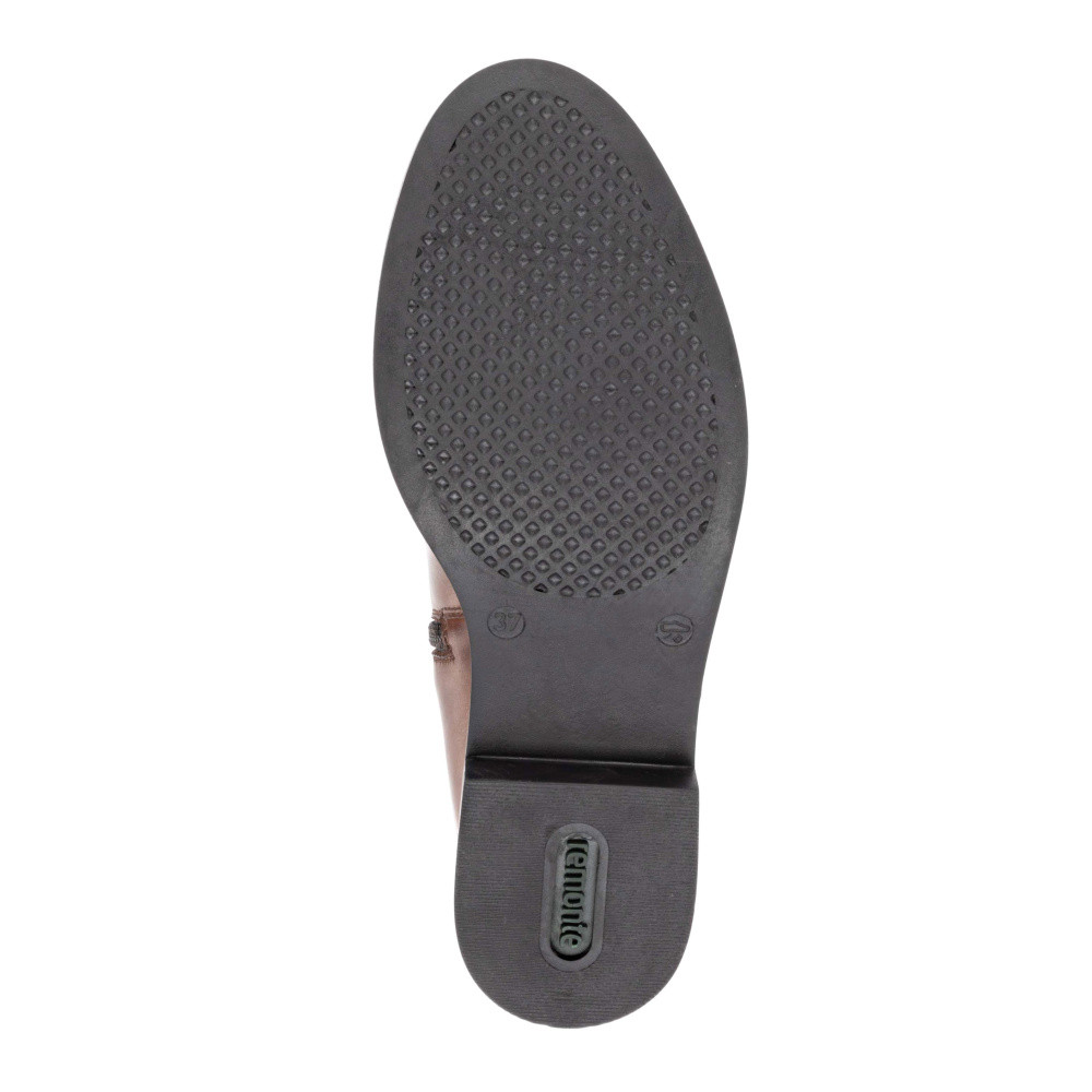 detail Dámské kozačky REMONTE D8391-22 hnědá W4