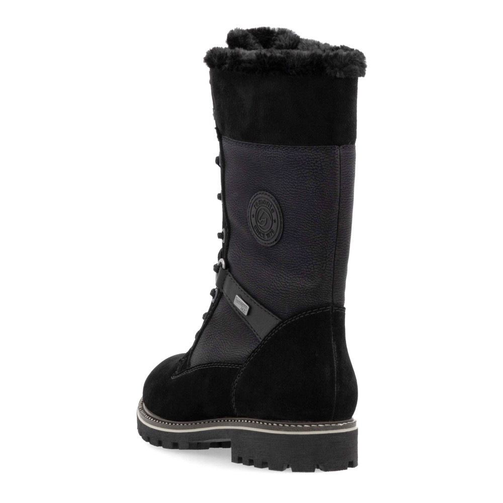 detail Dámské kozačky REMONTE D8474-02 černá W4