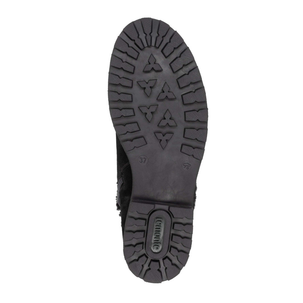 detail Dámské kozačky REMONTE D8474-02 černá W4