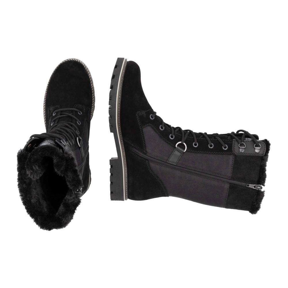 detail Dámské kozačky REMONTE D8474-02 černá W4