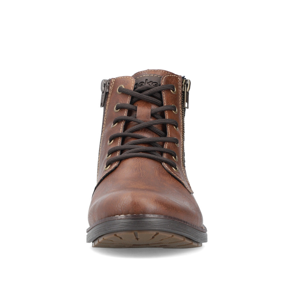 detail Pánská kotníková obuv RIEKER F4520-25 hnědá W4