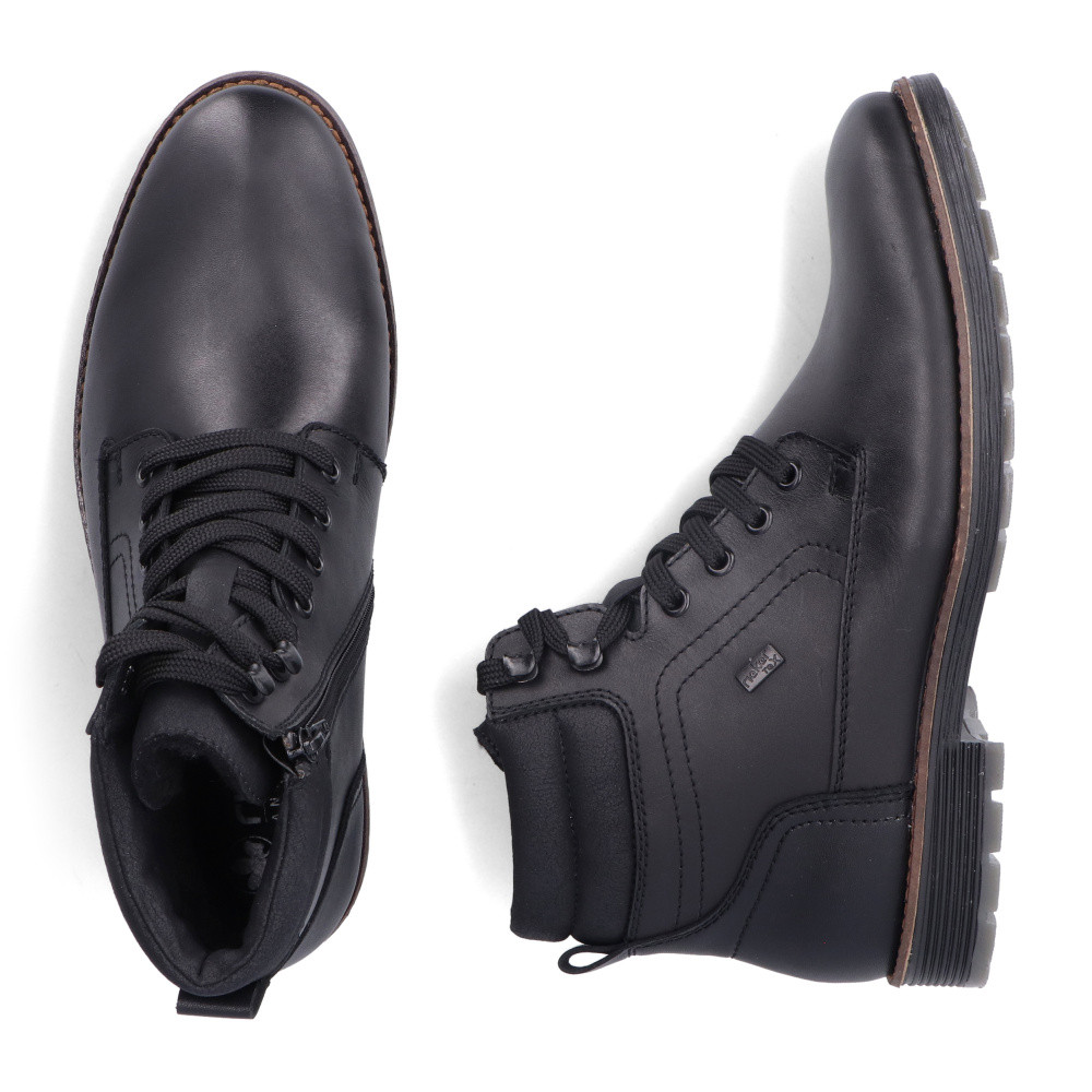 detail Pánská kotníková obuv RIEKER F4544-00 černá W4