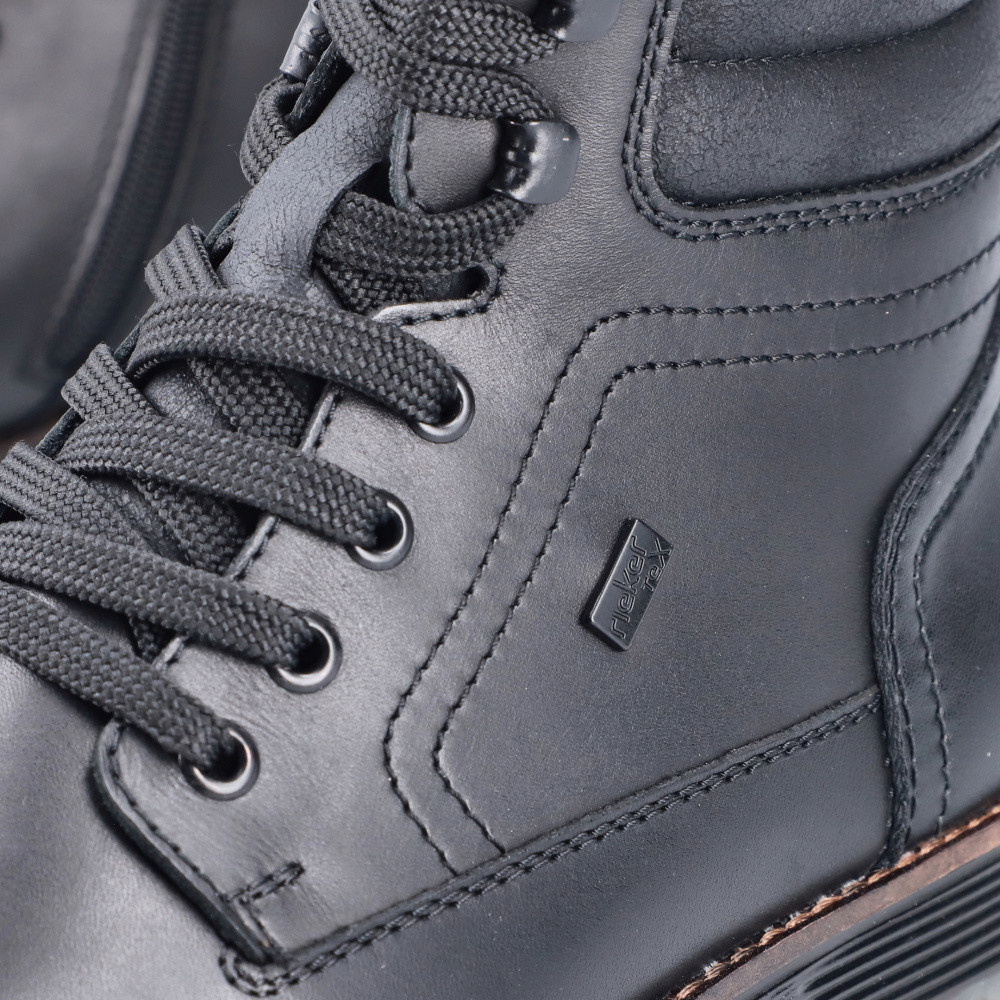 detail Pánská kotníková obuv RIEKER F4544-00 černá W4